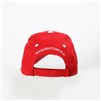 Red&#32;Baseball&#32;Cap&#32;with&#32;White&#32;Trim&#32;and&#32;US&#32;Capitol&#32;Logo&#32;back