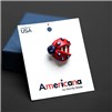 Americana&#32;Lady&#32;Bug&#32;Pin