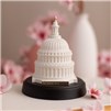 US_Capitol_Dome_Marble_Paperweight_with_Cherry_Blossom_in_DC