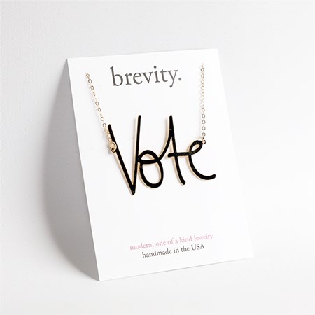Gold-Large-Vote-Necklace