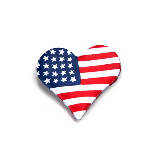 Americana Heart Pin