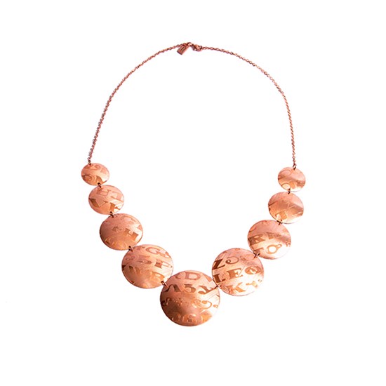 Sequoyah Copper Necklace