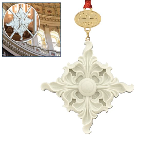 2023 Commemorative Ornament Made from U.S. Capitol Marble