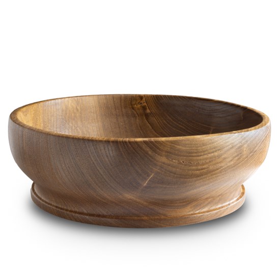 Japanese Pagoda 9.5&quot; Bowl with Base Detail