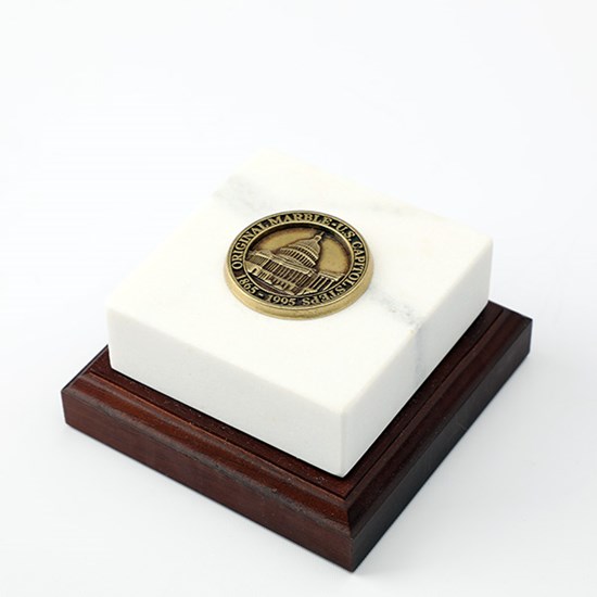 United States Capitol Historical Society Marble Paperweight 