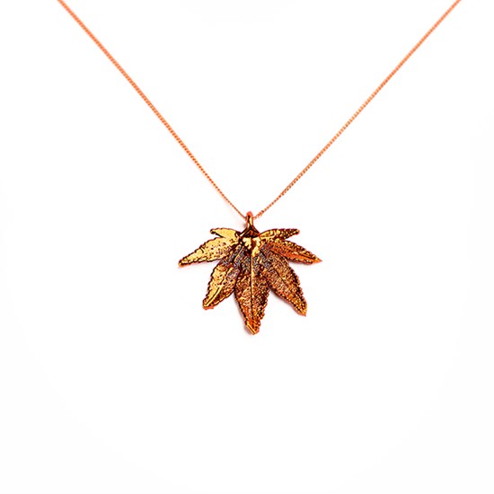 Japanese Maple Leaf Necklace