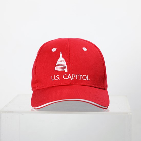 U.S. Capitol Mid Crown Cap with White Trim