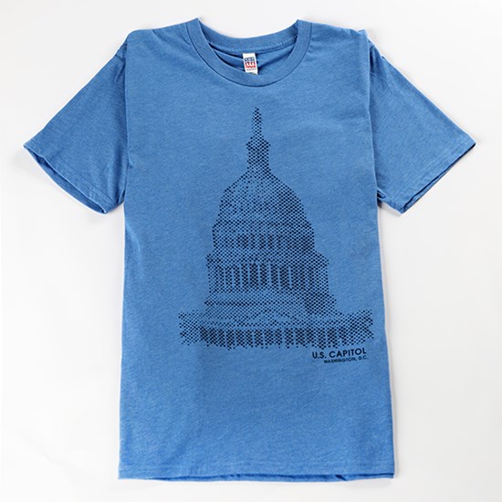 U.S. Capitol Dome Graphic Tee (Blue)