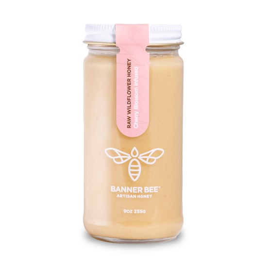 Cherry Blossom Infused Honey
