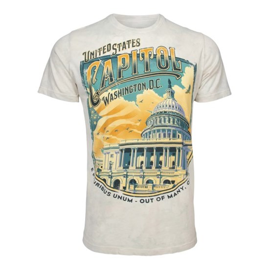 United States Capitol Artisan Hand-Dyed Tee