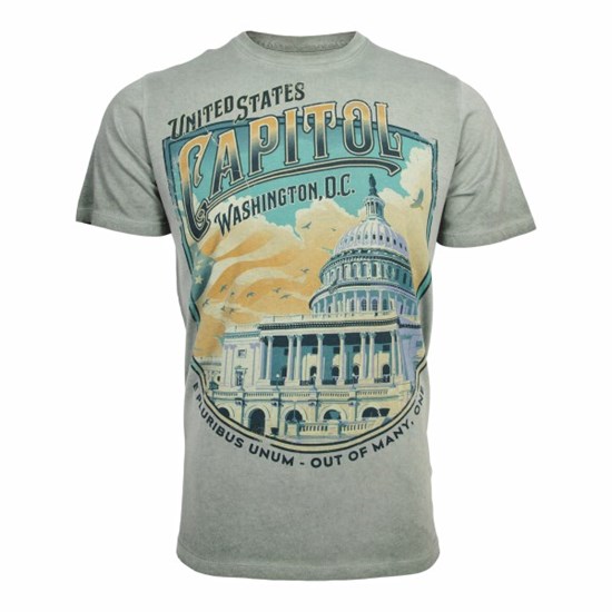 United States Capitol Artisan Hand-Dyed Tee