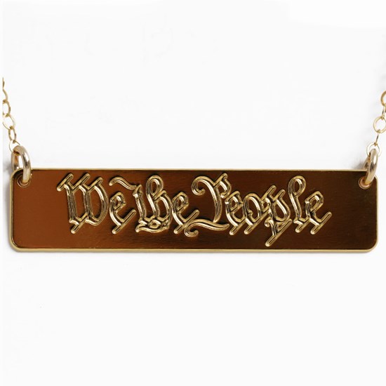We The People Necklace