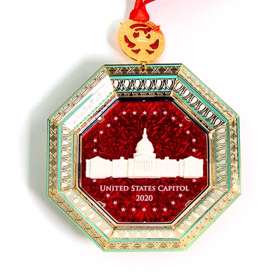 Commemorative 2020 U.S. Capitol Ornament