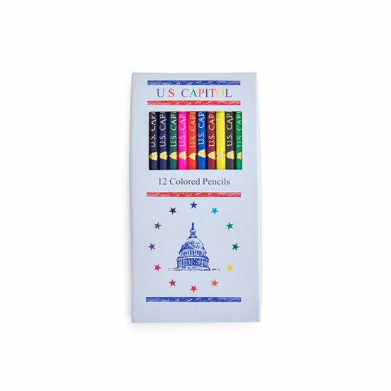 U.S. Capitol 12 Colored Pencil Set