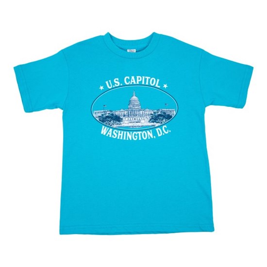 10668_Kids_US_Capitol_West_Front_Tee_Turquoise