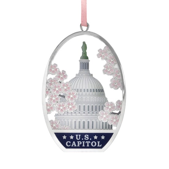 Image for Commemorative Cherry Blossoms at the Capitol Ornament