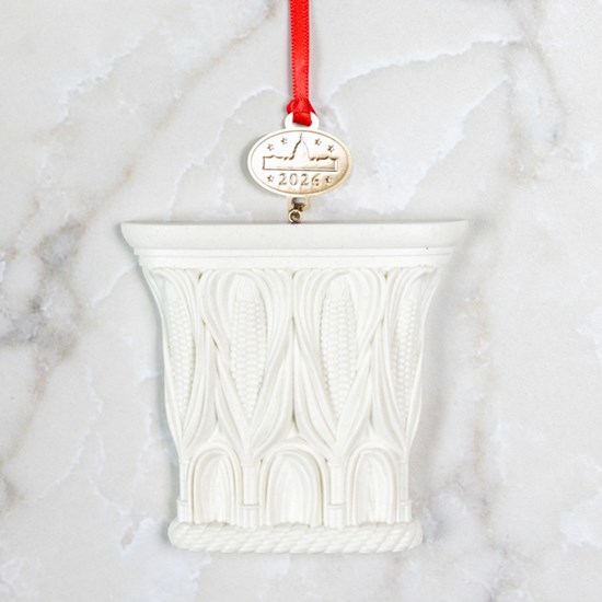 Image for 2026 Corncob Column Replica Ornament