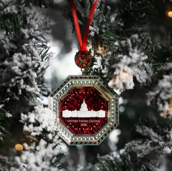 Red_United_States_Capitol_Ornament_Chirstmas_Tree