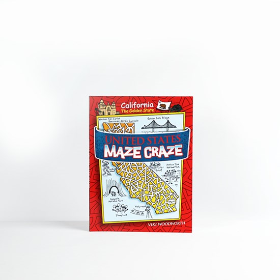 United_states_Maze_Craze_Childerns_activity_book_coloring_maze