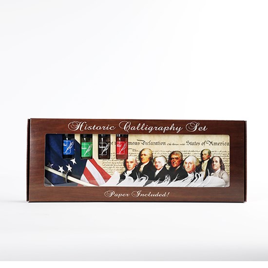 Historic Calligraphy Set: The Declaration of Independence