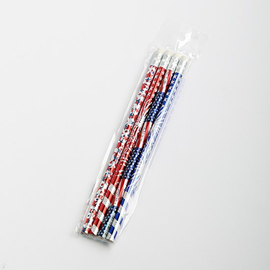 Patriotic Pencil 4-Pack