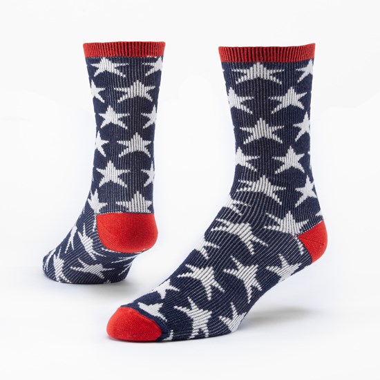 U.S.A. Flag Star Socks